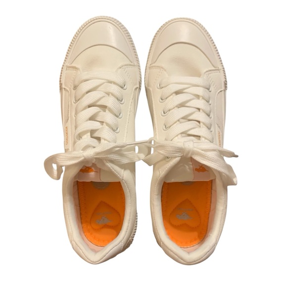 Rocket Dog White Canvas Sneakers - New With Packaging - Picture 1 of 9